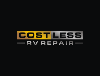 Cost Less RV Repair logo design by Artomoro