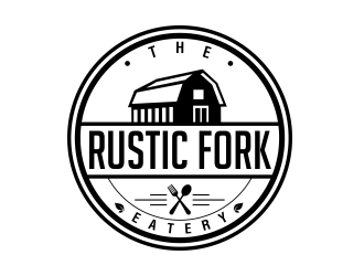 The rustic fork eatery  logo design by Cekot_Art