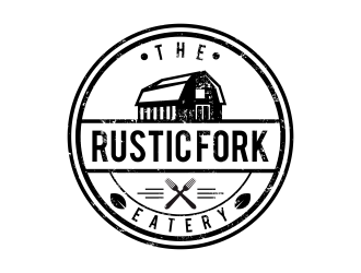 The rustic fork eatery  logo design by IrvanB