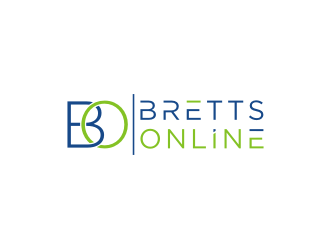 Bretts Online logo design by Artomoro