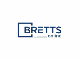 Bretts Online logo design by ammad