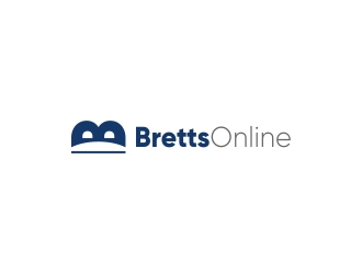 Bretts Online logo design by CreativeKiller