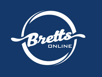 Bretts Online logo design by YONK