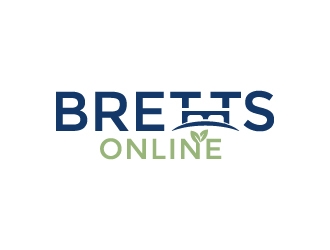 Bretts Online logo design by Anizonestudio