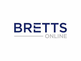 Bretts Online logo design by Editor