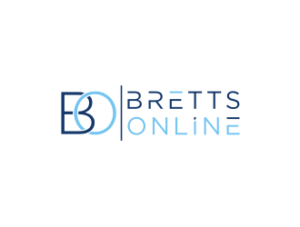Bretts Online logo design by Artomoro