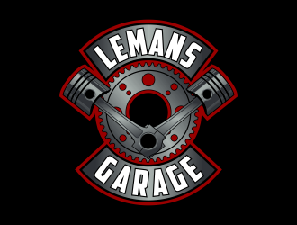 Lemans Garage logo design by Kruger