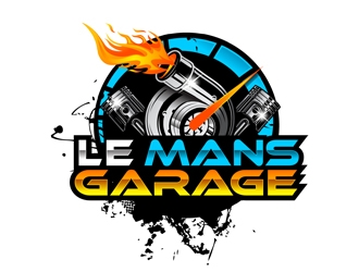 Lemans Garage logo design by DreamLogoDesign