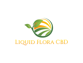 Liquid Flora CBD logo design by Greenlight