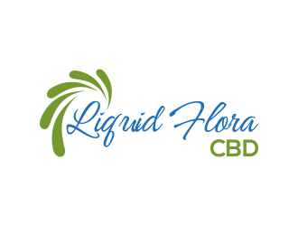 Liquid Flora CBD logo design by RIANW