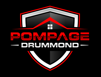 Pompage Drummond logo design by ingepro