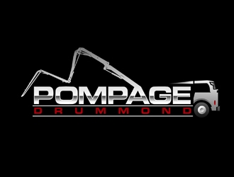 Pompage Drummond logo design by DreamLogoDesign