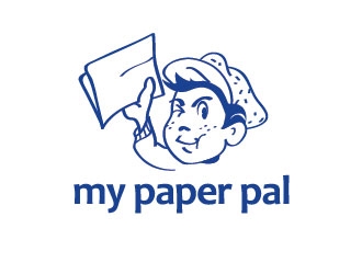 My Paper Pal logo design by agoosh