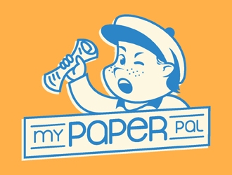 My Paper Pal logo design by MAXR