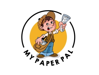 My Paper Pal logo design by rahmatillah11