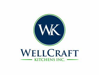 WellCraft Kitchens Inc. logo design by ammad