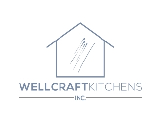WellCraft Kitchens Inc. logo design by berkahnenen
