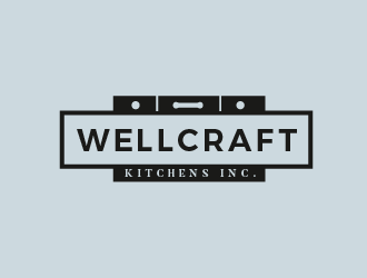 WellCraft Kitchens Inc. logo design by SOLARFLARE