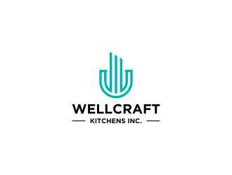 WellCraft Kitchens Inc. logo design by haidar