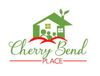 Cherry Bend Place logo design by bloomgirrl