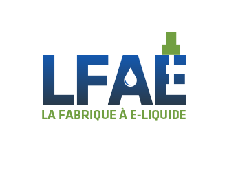 La fabrique à e-liquide logo design by BeDesign