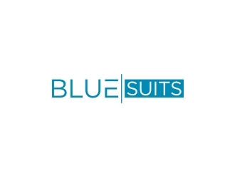 blue suits logo design by narnia
