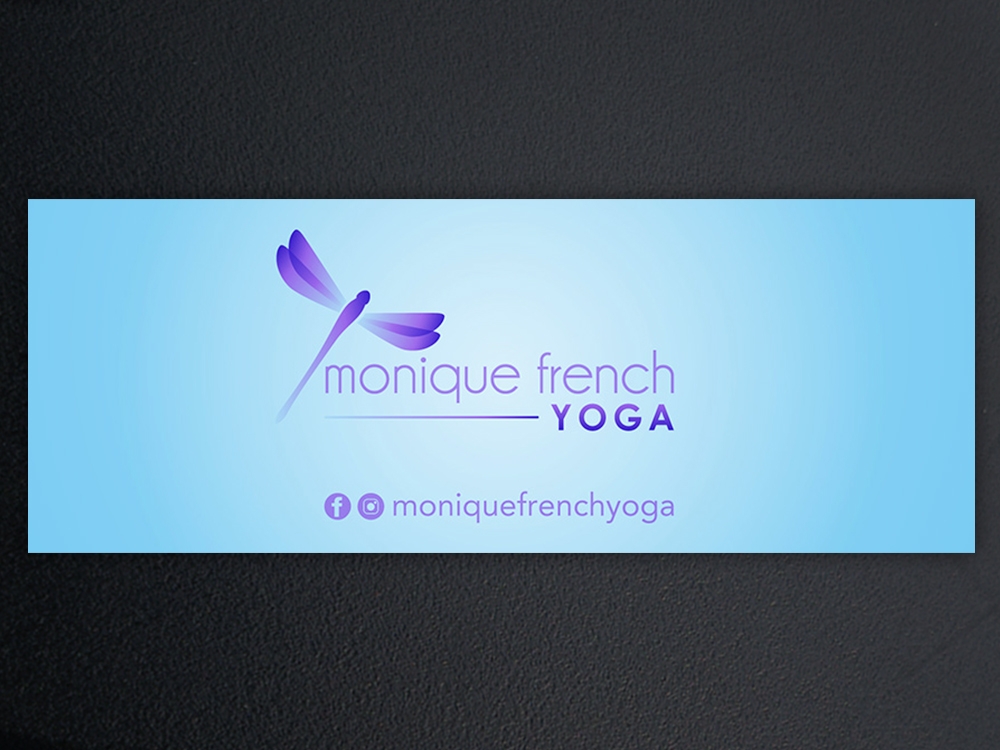 Monique French Yoga logo design by KHAI