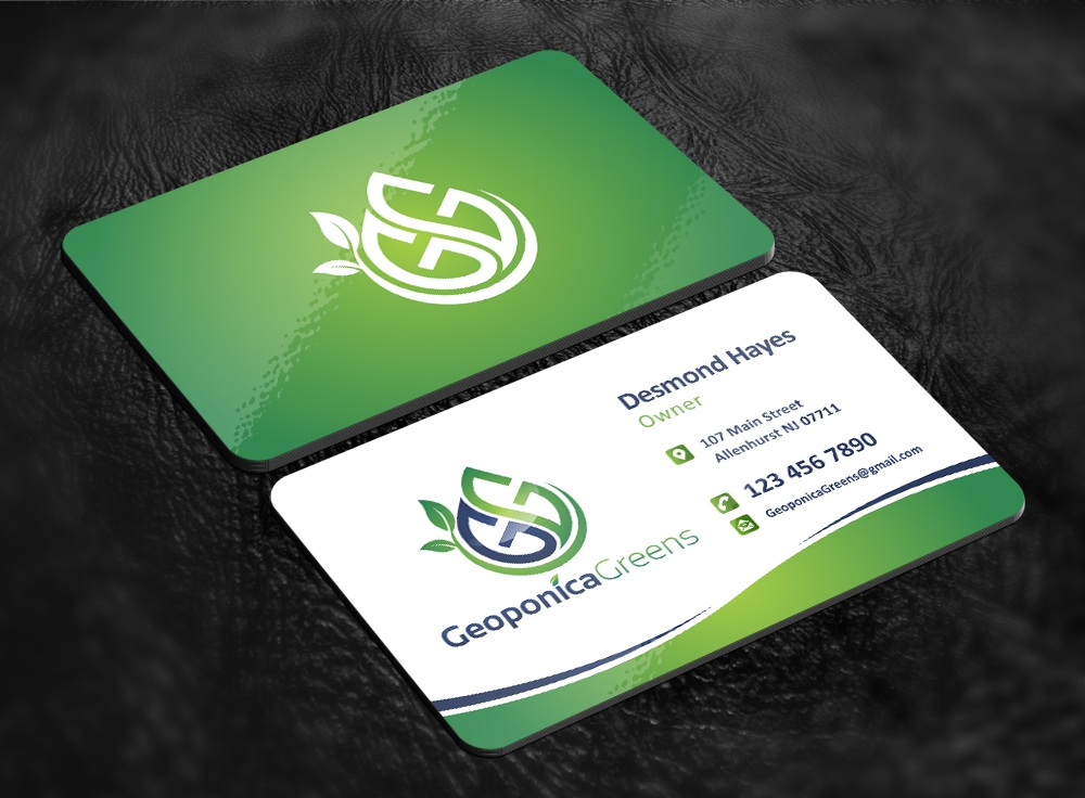 Geoponica Greens  logo design by abss