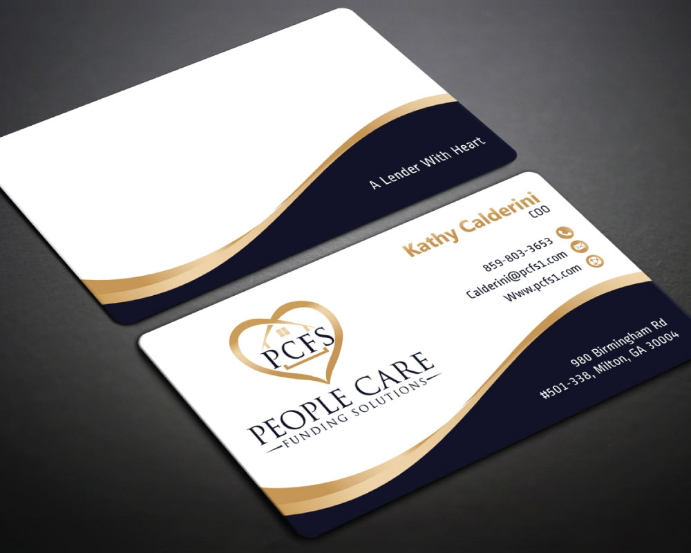 People Care Funding Solutions, LLC DBA PCFS logo design by Boomstudioz