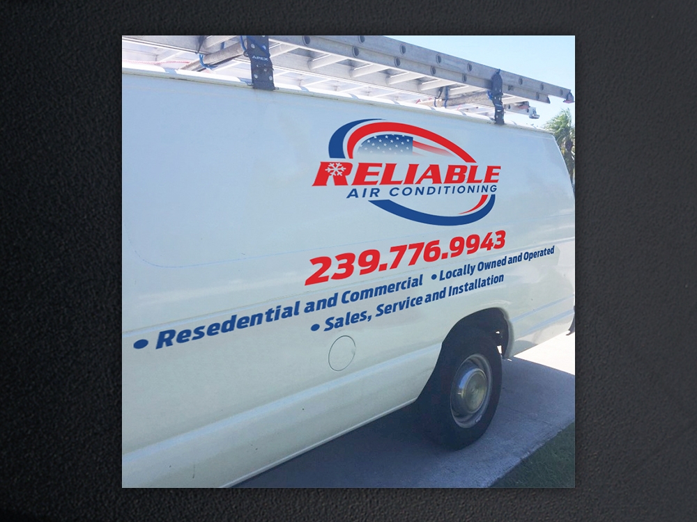 Reliable Air Conditioning logo design by KHAI