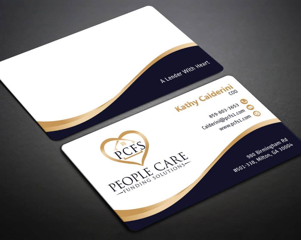 People Care Funding Solutions, LLC DBA PCFS logo design by Boomstudioz