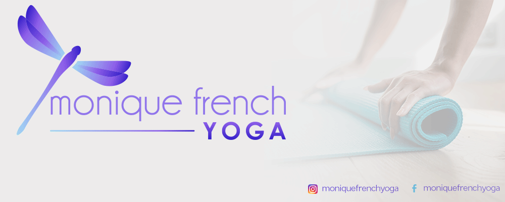 Monique French Yoga logo design by heba