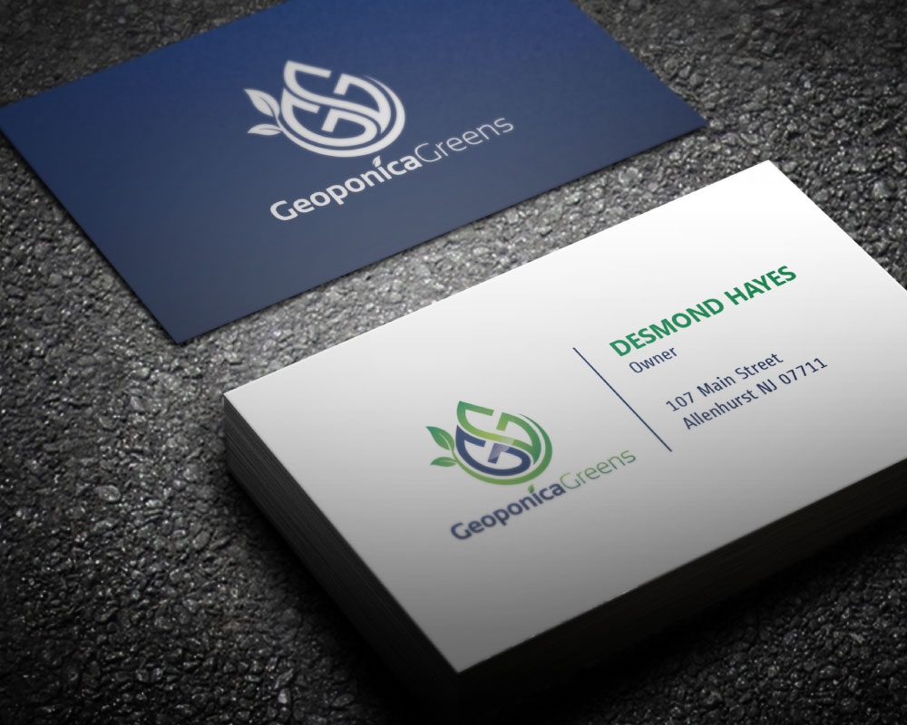 Geoponica Greens  logo design by Boomstudioz