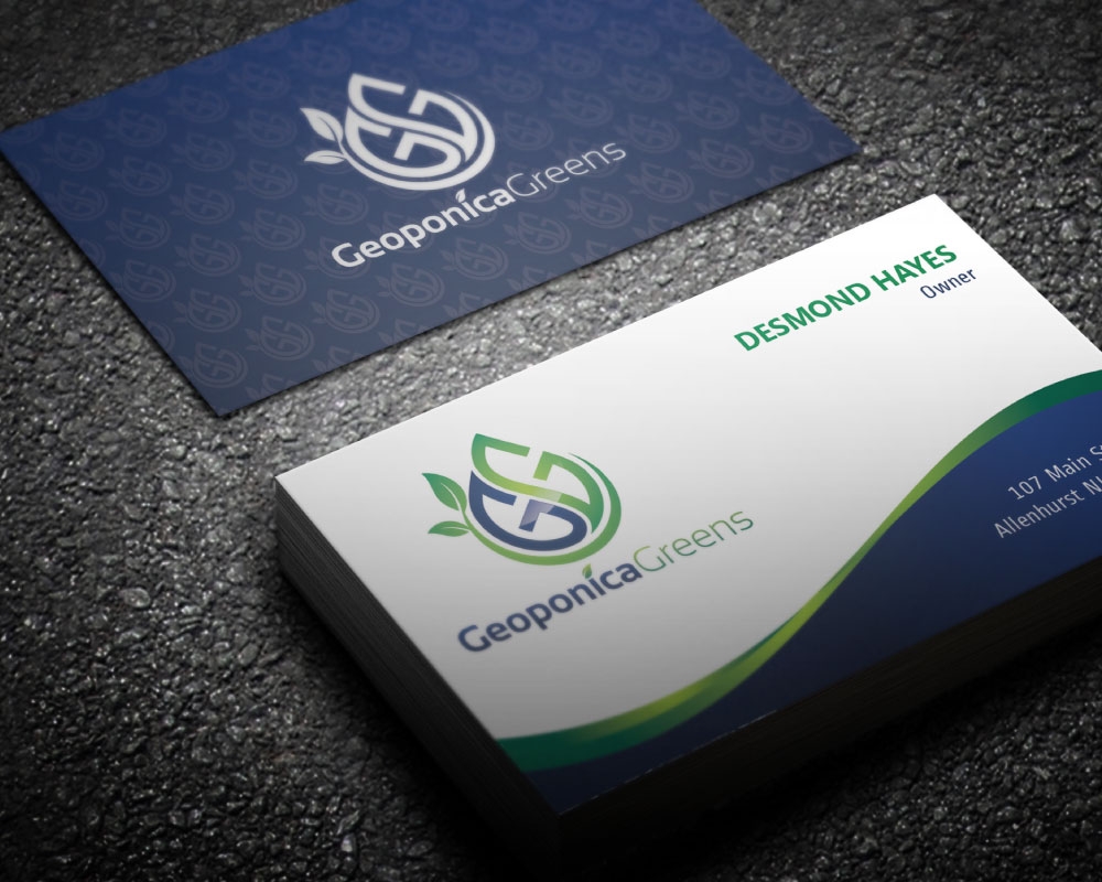 Geoponica Greens  logo design by Boomstudioz