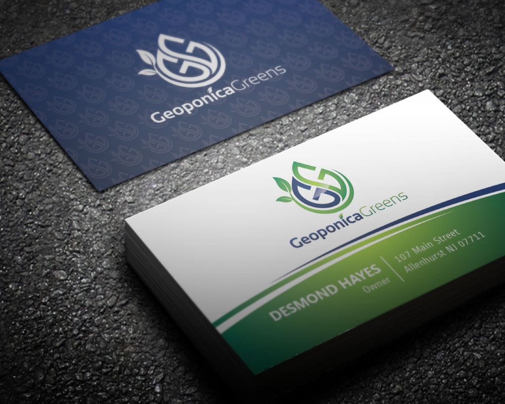 Geoponica Greens  logo design by Boomstudioz