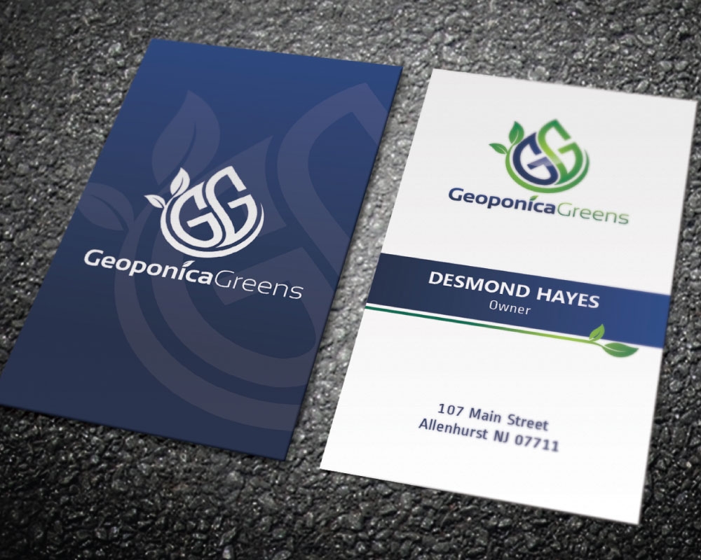Geoponica Greens  logo design by Boomstudioz