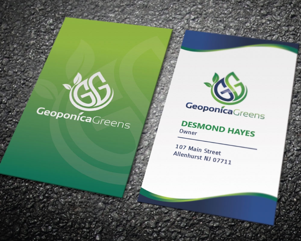 Geoponica Greens  logo design by Boomstudioz