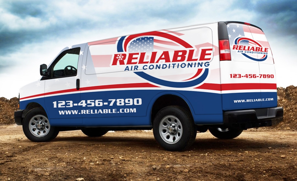 Reliable Air Conditioning logo design by mattlyn