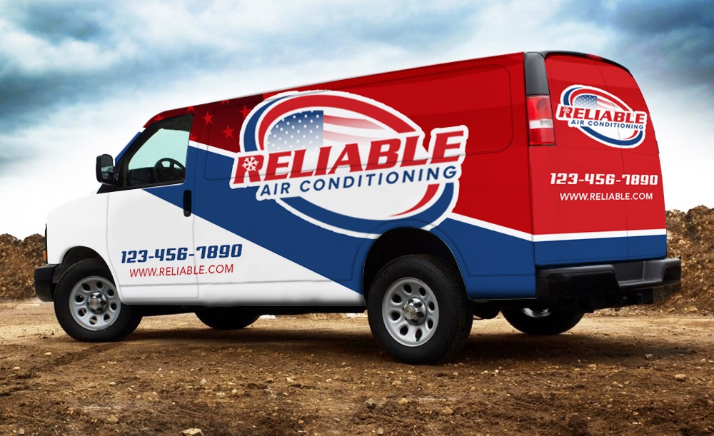 Reliable Air Conditioning logo design by mattlyn