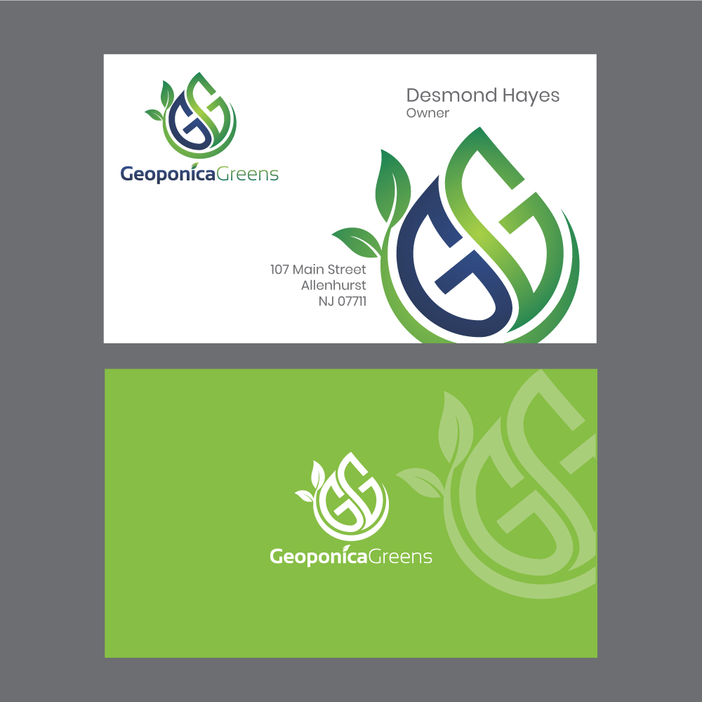Geoponica Greens  logo design by CuteCreative