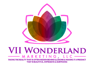 VII Wonderland Marketing, LLC logo design by pencilhand