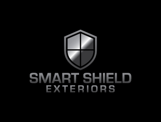 Smart Shield Exteriors  logo design by lokiasan