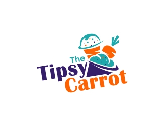 The Tipsy Carrot  logo design by Anizonestudio