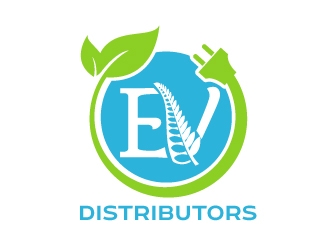 EV Distributors  logo design by jaize