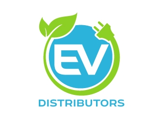 EV Distributors  logo design by jaize