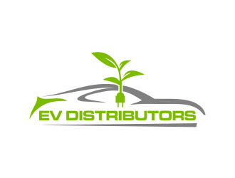 EV Distributors  logo design by ROSHTEIN
