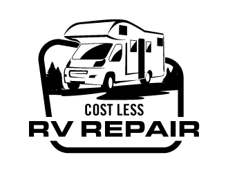 Cost Less RV Repair logo design by torresace