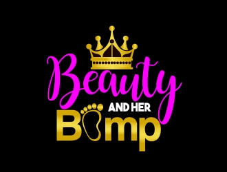 Beauty and Her Bump logo design by samuraiXcreations