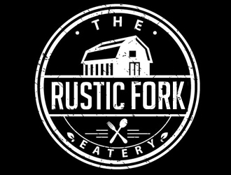 The rustic fork eatery  logo design by jaize