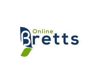 Bretts Online logo design by bougalla005